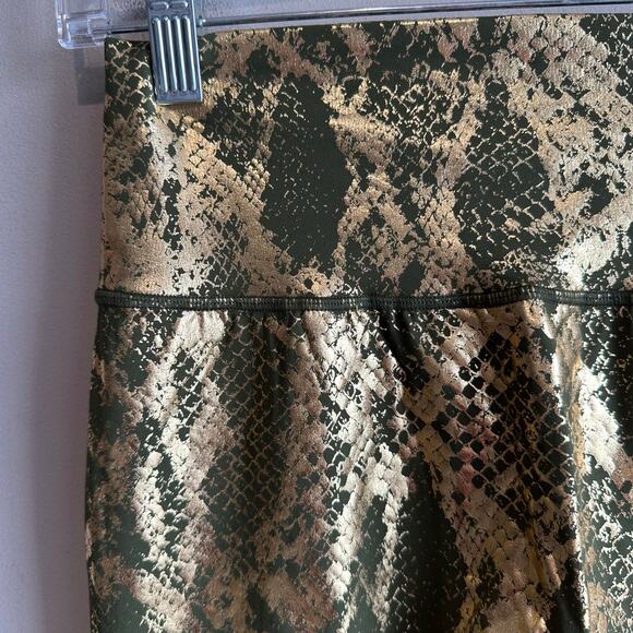 BuffBunny Rebel Leggings V2 Olive/Gold viper L - Picture 3 of 8